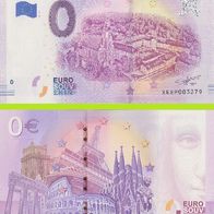 0 Euro Schein Asam-Kirche-Aldersbach XEEP 2019-1 selten Nr 3279