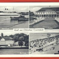Gruß aus Ostseebad Travemünde gel.1958 (4036)