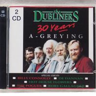 The Dubliners - 30 Years A-Greying - 1992 - DCD - Irish Folk vg+/m