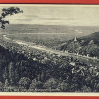 Heidelberg - Total v. Weg nach dem Königstuhl gesehen n.. gel (4061)