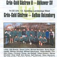 PRG VfL Grün-Gold Güstrow vs SG Aufbau Boizenburg 18.11.2000 Bölkower SV Bölkow