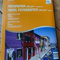 50 Blatt Photopapier, Fotopapier, A4, 240g, hochglänzend