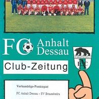 PRG FC Anhalt Dessau - SV Braunsbedra 15.5.1999 Verbandsliga Sachsen-Anhalt FCA