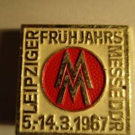 Anstecknadel Leipziger Frühjahrs- Messe 1967