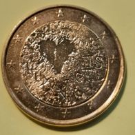 FIN : Finnland 2 Euro Menschenrechte 2008 vergoldet