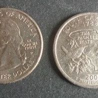 Münze USA: 0,25 oder Quarter Dollar 2000 - South Carolina 1788 - P #