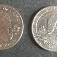 Münze USA: 0,25 oder Quarter Dollar 2018 - Block Islnd - D