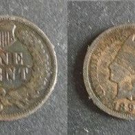 Münze USA: 1 Cent 1899 - Indian Heat