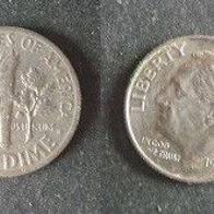 Münze USA: 10 Cent oder One Dime 1998 - D