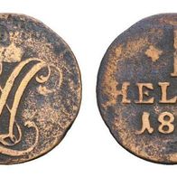 Hessen - Kassel 1 Heller 1801 Wilhelm IX." (1785-1803)