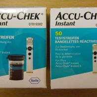 ACCU-CHEK Instant 100 Teststreifen - NEU / OVP - AKKU CHECK