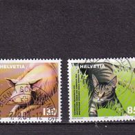 Schweiz MiNr. 1886-1888 Tierschutz komplett gestempelt zur Auswahl M€ 5,00 #I94ab