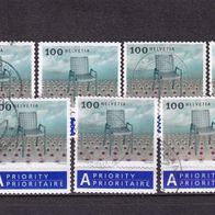 Schweiz MiNr. 1873 Landi-Stuhl gestempelt zur Auswahl M€ 1,60 #I94ef