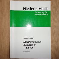 Niederle Media Strafprozessordnung StPO Stefan Gabor