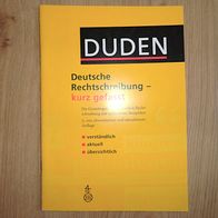 Buch Duden Deutsche Rechtschreibung-kurz gefasst 2005