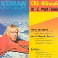 7"WAKEMAN, Rick · Animal Showdown (Promo RAR 1979)