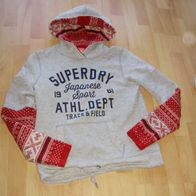 Superdry Sweat Hoodie Wolle Norwegermuster L