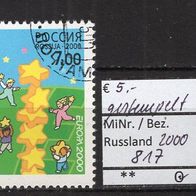 Russland 2000 Europa MiNr. 817 Bedarfsstempel