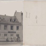 Magdeburg-F. Rüschhoff Foto-AK um 1920 Haus der Fa. Rüschhoff Ort unbekannt Erh.1