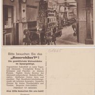 Meissen-Brauhäusel-im-Spaargebirge-AK-1924 Reklamekarte Fritz Bretschneider Erh.1