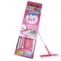 Swiffer Bodenwicher Pink Limeted Edition + 8x Trocken- und 3x Nasstücher