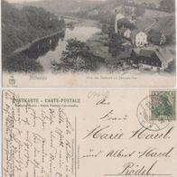 Mittweida-Tschopauthal-AK-1907 Blick vom Stadtpark ins Tschopauthal Erh.1