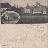 Mückenberg-Sudeten-AK-1928 Gasthaus Waldesruh von F. Schmiedt 506 m hoch Erh2