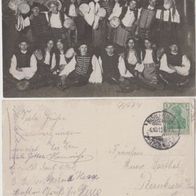 Mühlhausen-Thür Foto-AK-1912 Jahnvergnugen mit Unterschriften Heimatgeschichte Erh.1
