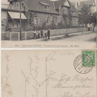 Müritz-Ostseebad-AK 1921 Ansicht Friedrich Franz Hospiz Erh.1