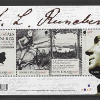 003) Finnland 2004 J.L. Runeberg Block 32 postfrisch