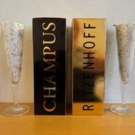 Ritzenhoff - 2 x "CHAMPUS-Glas" 1070130 - Nils Kunath - 2007 OVP!