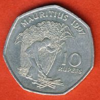 Mauritius 10 Rupees 1997 (1)