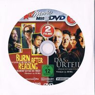 Burn After Reading (George Clooney) + Das Urteil (John Cusack) - DVD