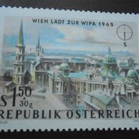 Österreich 1170 * * - Int. Briefmarkenausstellung WIPA Hofburg Kirche 1964