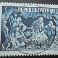 Österreich 1349 gestempelt - Weihnachten 1969