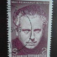 Österreich 1424 gestempelt - 100. Geb. Max Reinhardt Theaterregisseur 1973