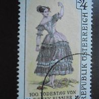 Österreich 1796 gestempelt - 100. Todestag Fanny Eißler Tänzerin 1984