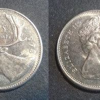 Münze Kanada: 25 Cent 1978