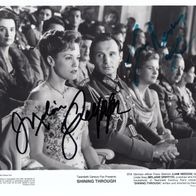 Melanie Griffith + Liam Neeson - altes, orig. sign. Grossfoto