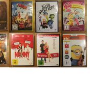 8x DVD ab FSK 0 für Kinder und Familie, König der Löwen, Lego Movie usw