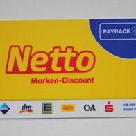 Payback Karte von Netto Marken-Discount, Nr. 16006362 (Zusatzkarte)