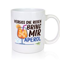 Vergiss Die Rosen Bring Mir Aperol Tank Top - Lustiger Spruch Für Cocktail Fans