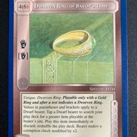 Middle Earth CCG (MECCG) - Dwarven Ring Of Bavor‘s Tribe - METW Blue