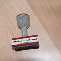 Holz Stempel "VIP" 5 x 2,5 cm