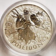 5x 1 Oz Silber Münze Poseidon | Gods of Olympus | Götter des Olymp 2021