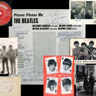 Suche Beatles Autogramme, John Lennon, Paul McCartney, George Harrison, Ringo Starr