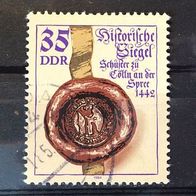 DDR MiNr. 2887 hist. Siegel gestempelt M€ 3,00 #D507b