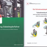DEKRA - Ausbildung Gabelstaplerfahrer + Broschüre Schubmaststapler