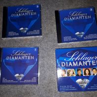 Schlager Diamanten-3 CDs mit je 14 Titeln--also 42 Schlager--in Papierbox -Austro Mec