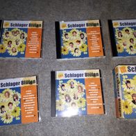 Schlager Blüten- 5 CDs mit je 16 Titel-80 zusammen- in Pappierbox von 2004